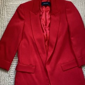 Red Zara Blazer